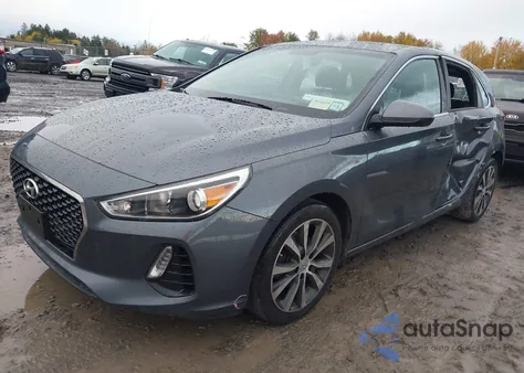 2018 Hyundai Elantra Gt from USA, damaged, VIN KMHH35LE8JU024437